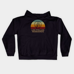 Los Pollos Hermanos Retro Sunset Kids Hoodie